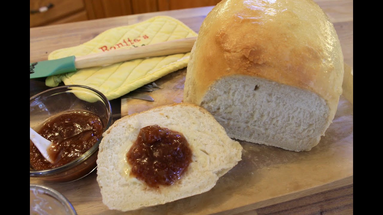 One Loaf WHITE BREAD - Bonita's Kitchen