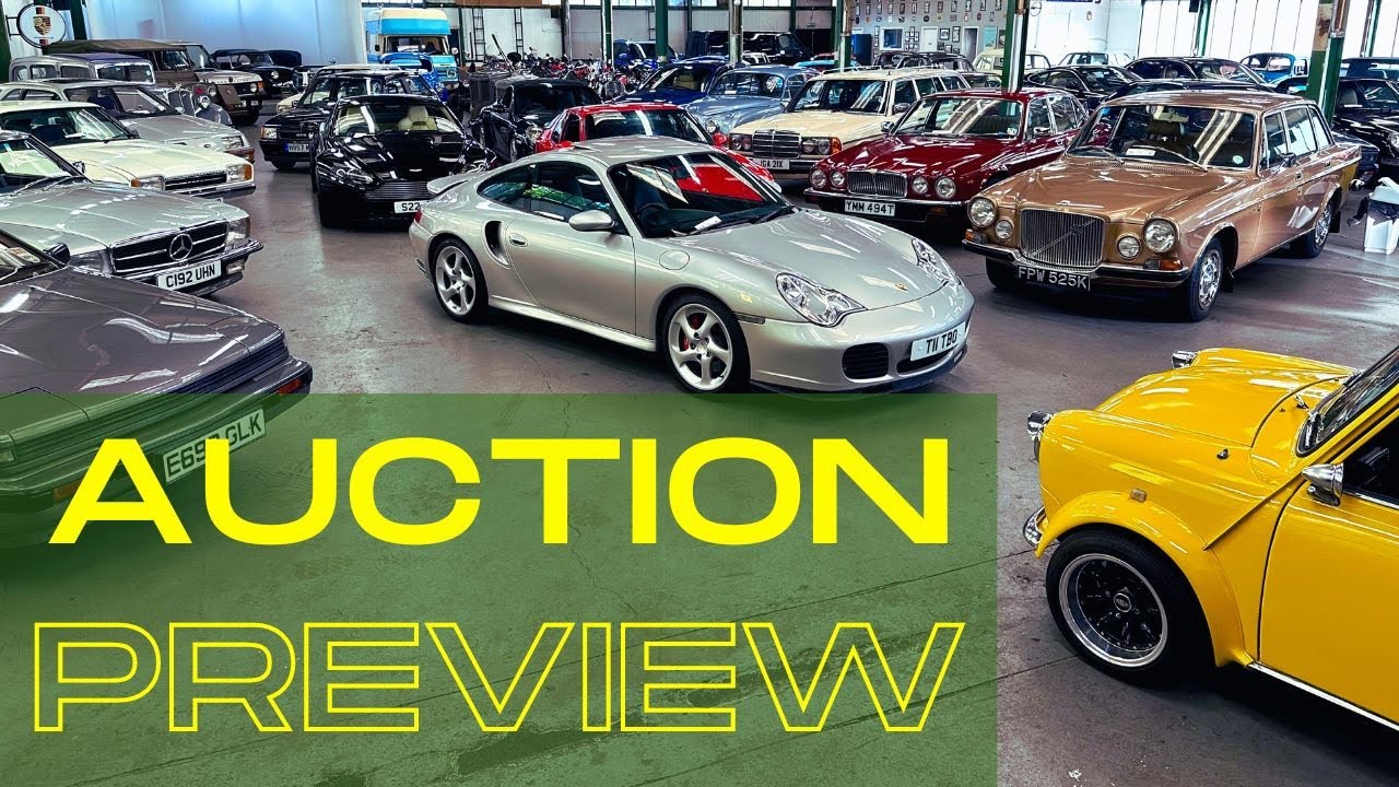 Our Biggest Auction Ever! - September Classic Car Auction Preview - WB & SONS