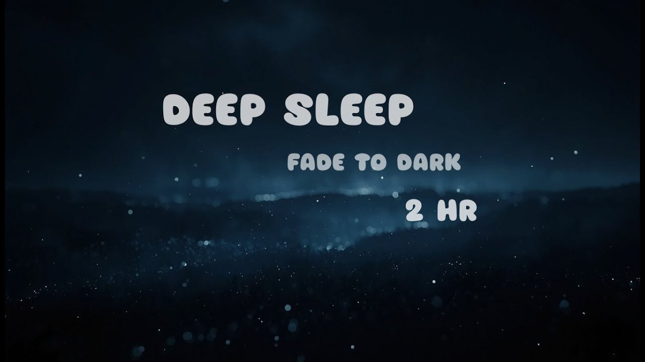 Floating into Deep Sleep | 2 Hours Fantasy Ambience (Fades to Dark Screen)