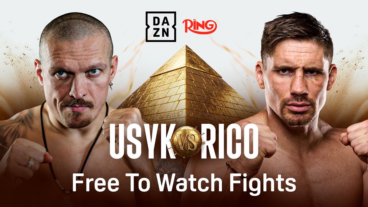 OLEKSANDR USYK VS. RICO VERHOEVEN PRELIMS LIVESTREAM