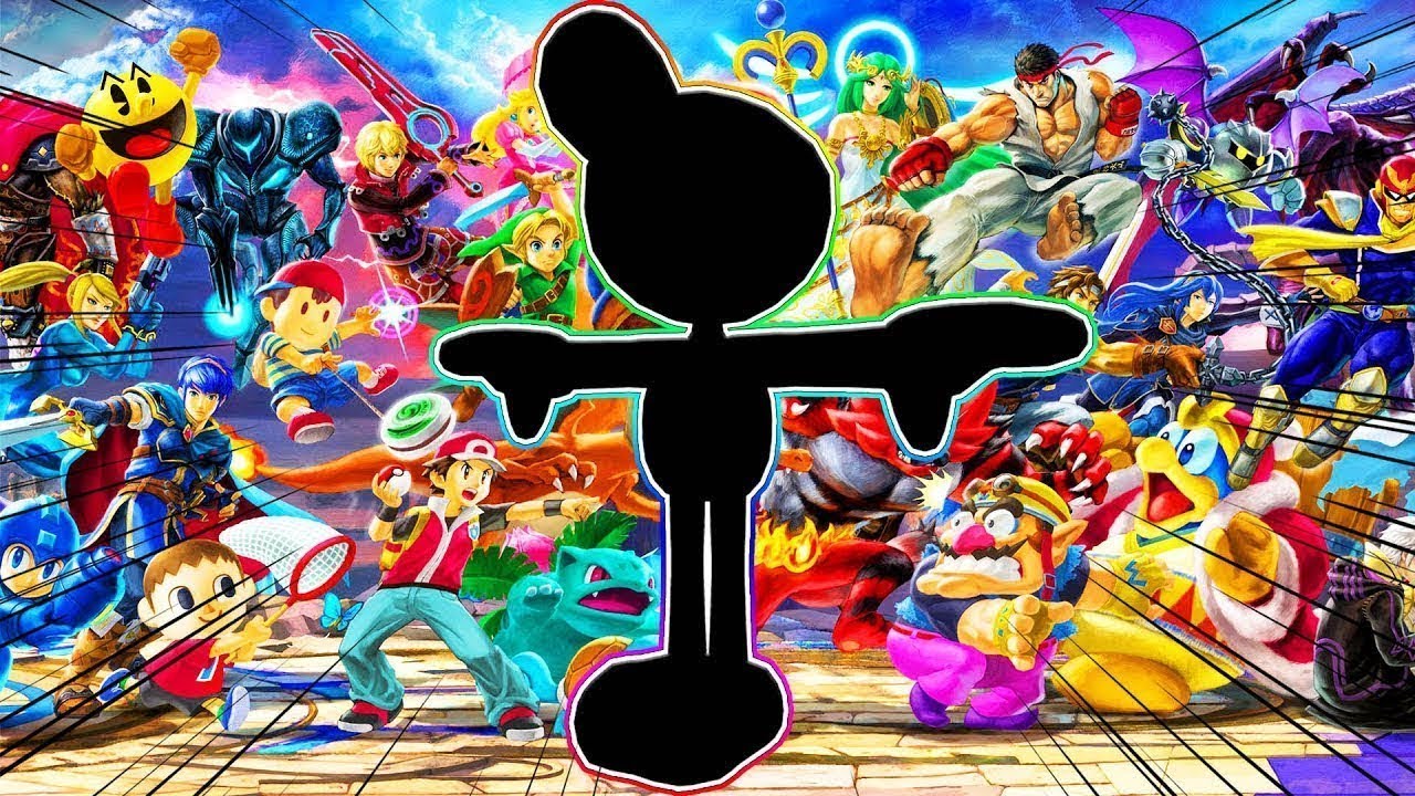 Super Smash Bros but Mr. Game and Watch