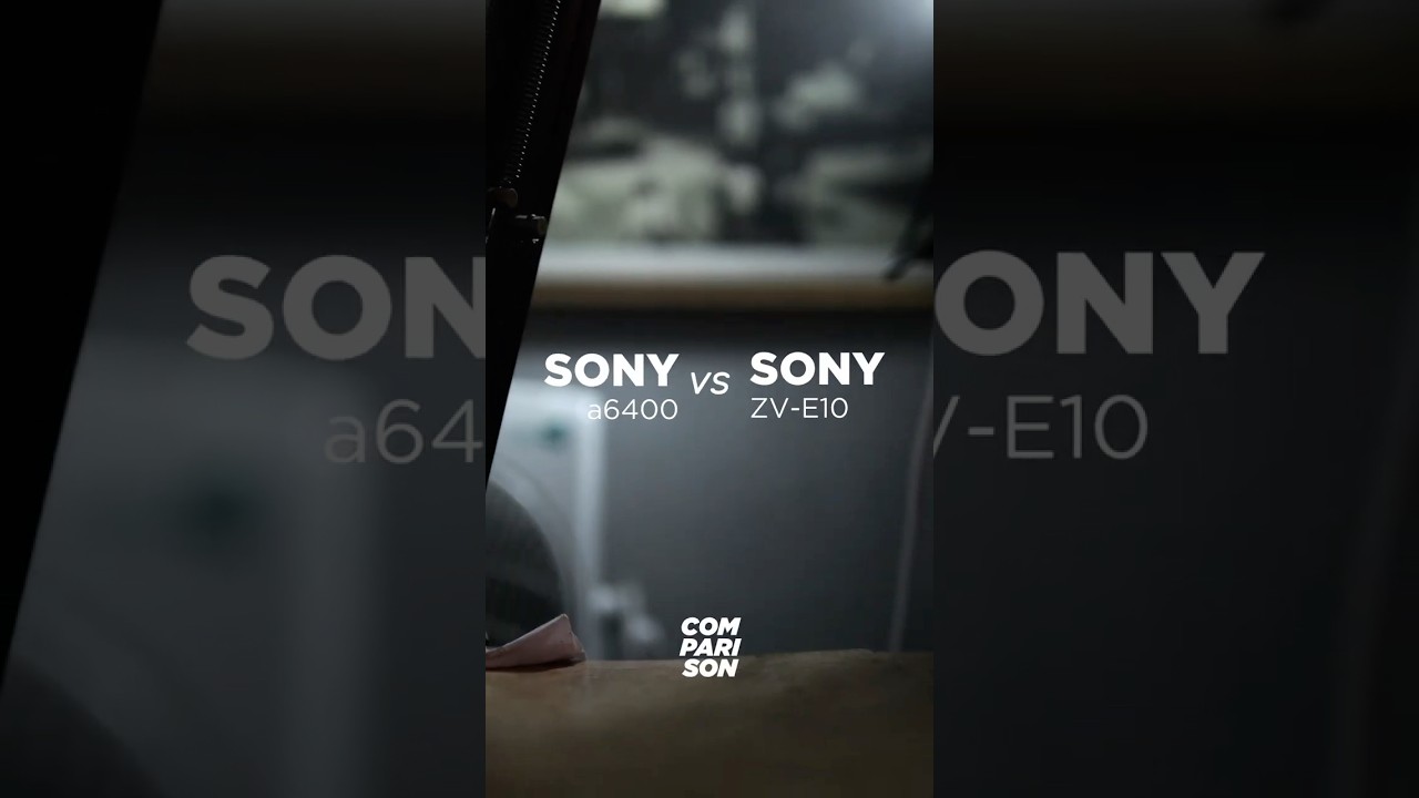 Sony ZV-E10 vs Sony a6400 #sony #indonesia #photography #shorts #indonesia