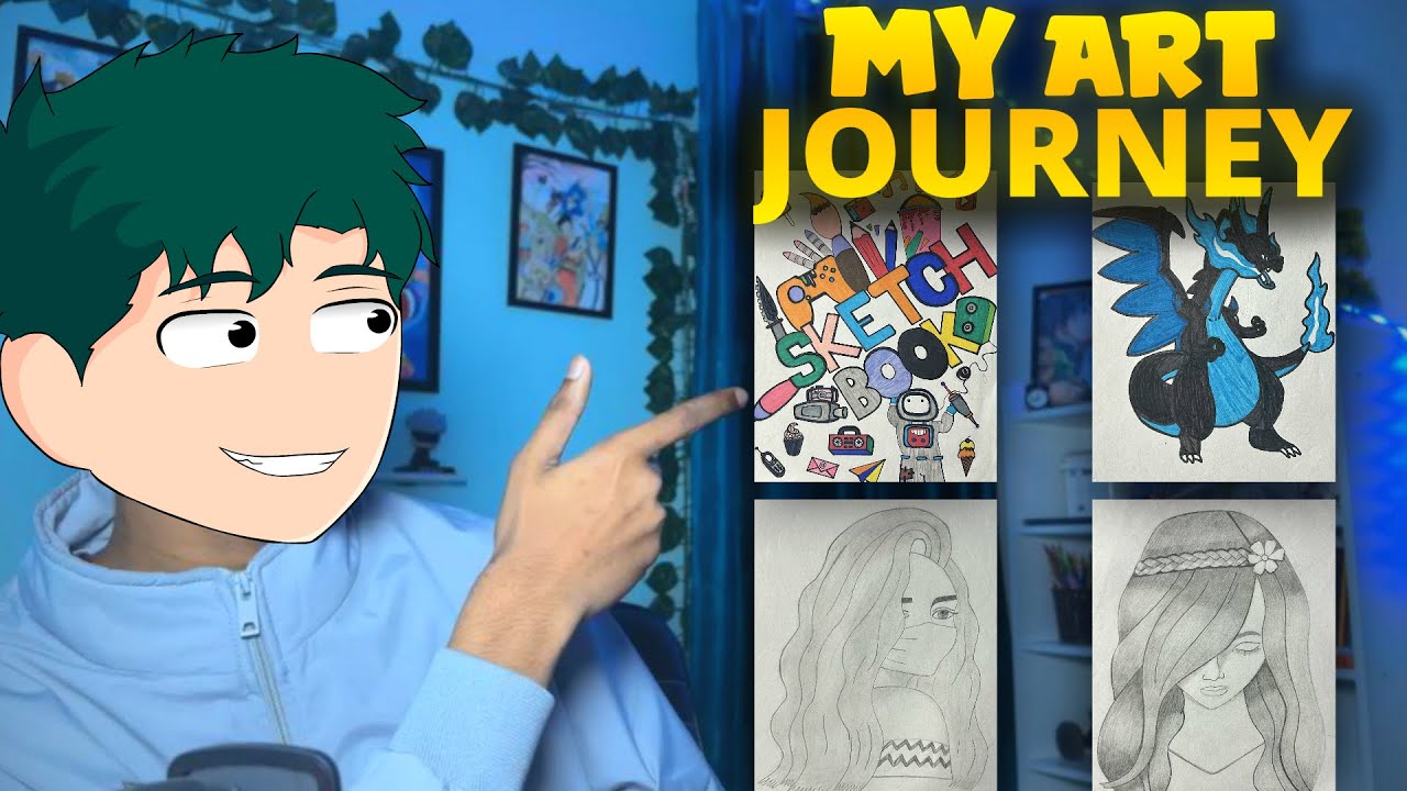 My Art Journey 1 How I Started Drawing