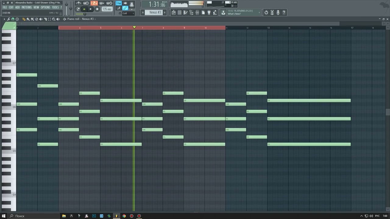 Snatt & Vix feat. Alexandra Badoi - Cold Shower (Oleg P Remix) | Fl Studio 12