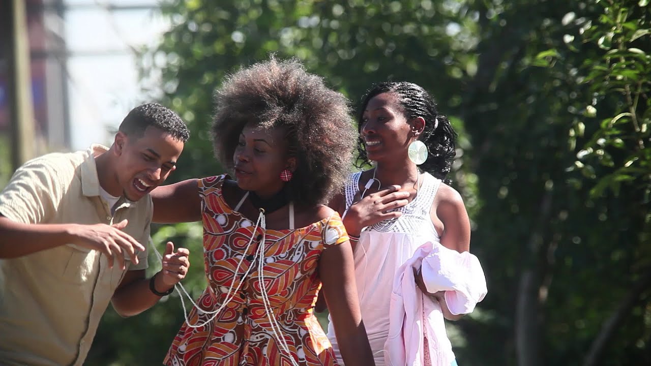 Jealous lady confronts a cheating boyfriend.