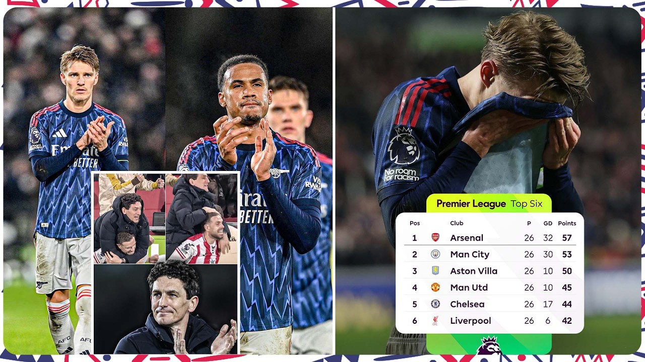 SAKA NTACYO ARI GUFASHA IKIPE | ARSENAL YABUZE IBISUBIZO BURUNDU KWA BRENTFORD💥| EZE ARANENGWA🤦‍♂️