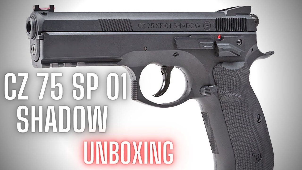 CZ 75 SP 01 SHADOW Unboxing