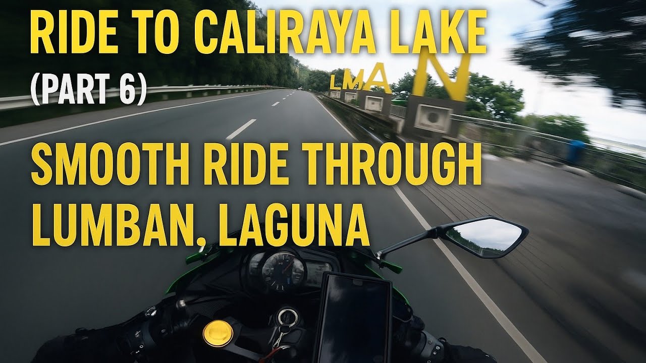 Ride to Caliraya Lake (Part 6) – Lumban Laguna Scenic Roads to Caliraya 🏍️🌊