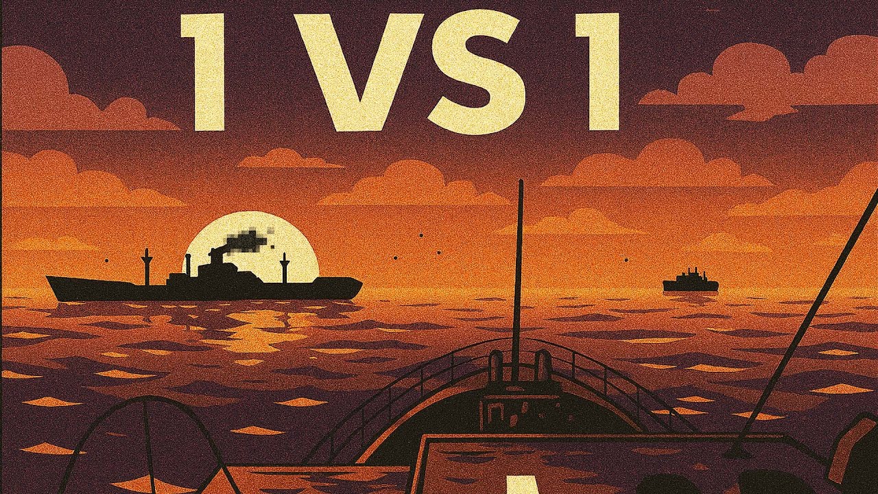 SIX Convoy Ships ONE Escort vs ONE Sneaky U-Boat ⚓️💥 | Stormworks ‘Convoy 1943’ Chaos!