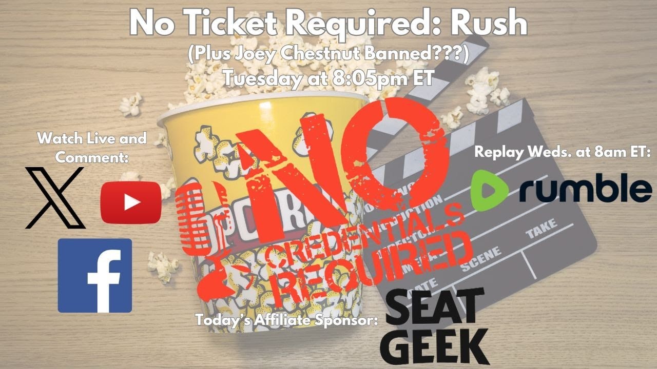 No Ticket Required: 