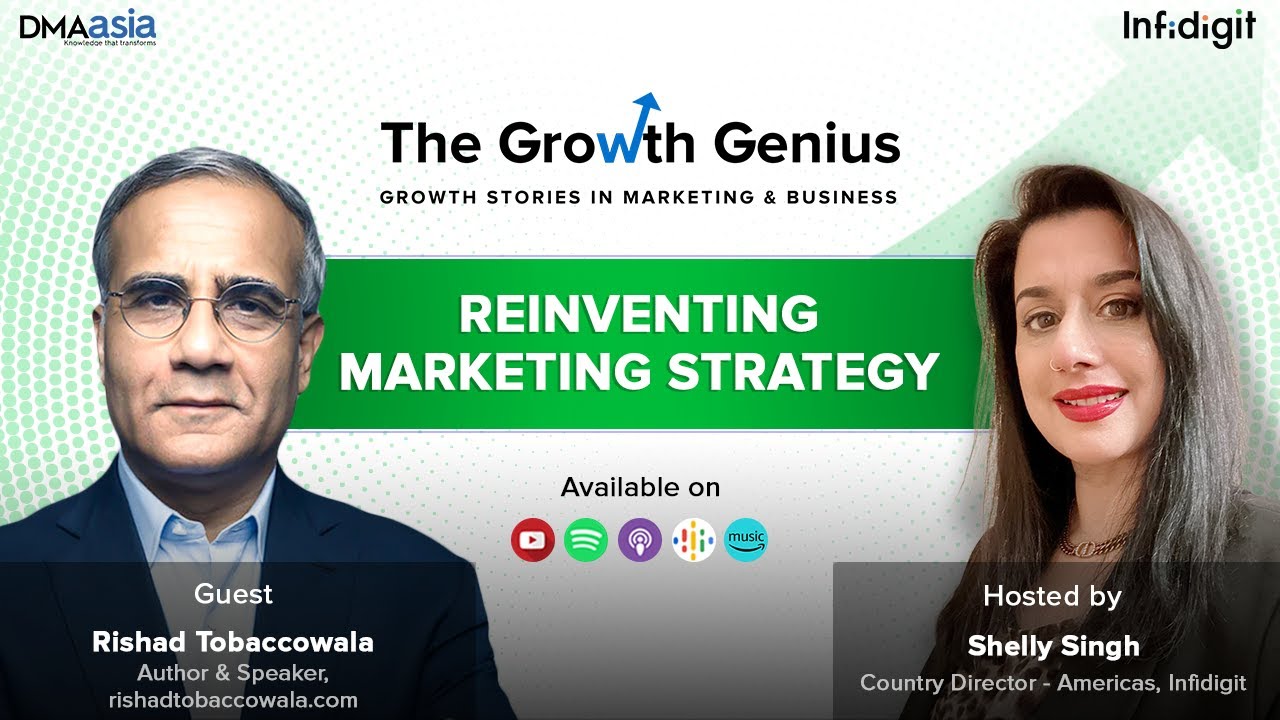 Reinventing Marketing Strategy ft. Rishad Tobaccowala | Shelly Singh | The Growth Genius