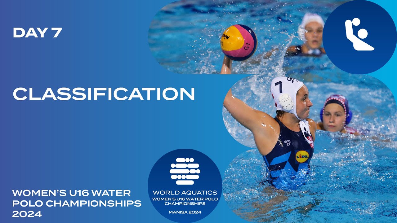 Classification | Greece vs Italy | Day 7 | World Aquatics Women’s U16 Water Polo Championships 2024