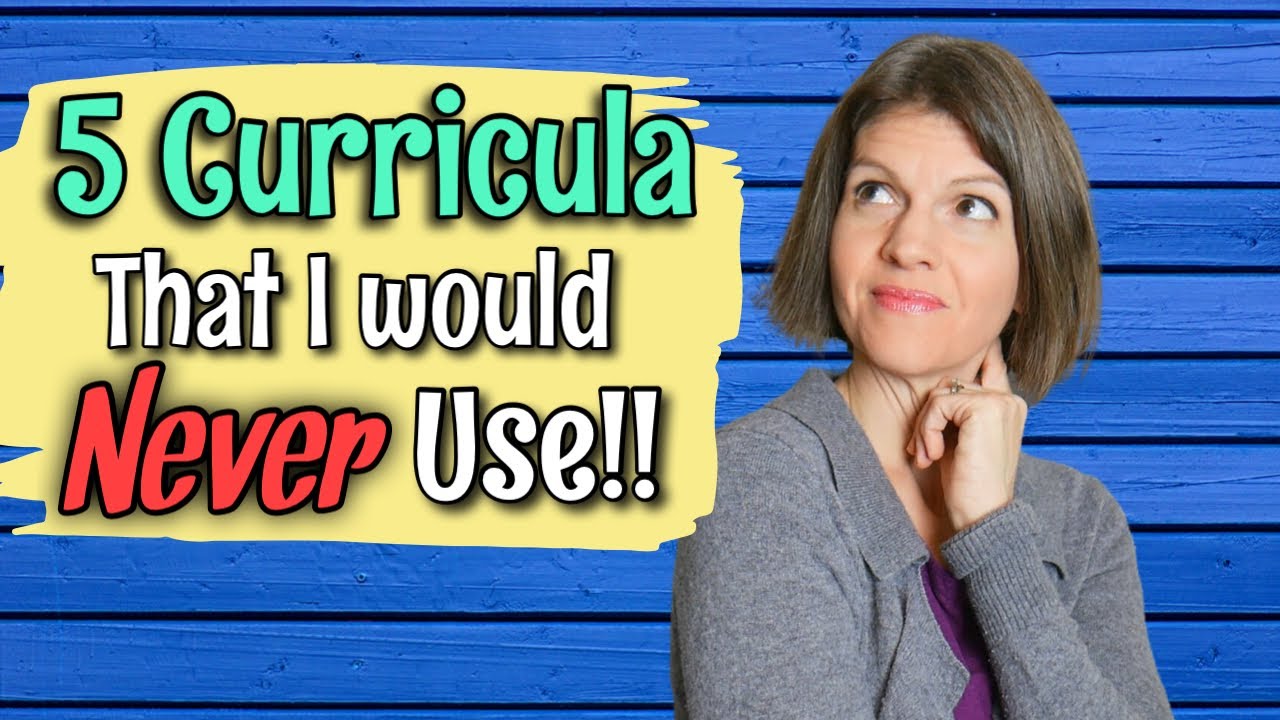 5 HOMESCHOOL Curriculum Choices I would NEVER use! ||