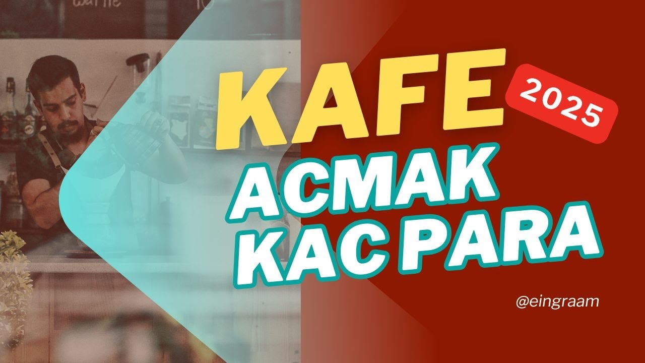 Butik Kafe Açma Maliyeti 2025 | 1 Milyon TL Yeter mi? (Kafe Açmadan İzle!)