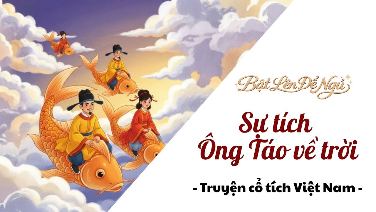 [TRUYỆN CỔ TÍCH VIỆT NAM] SỰ TÍCH ÔNG TÁO VỀ TRỜI | Bật Lên Để Ngủ