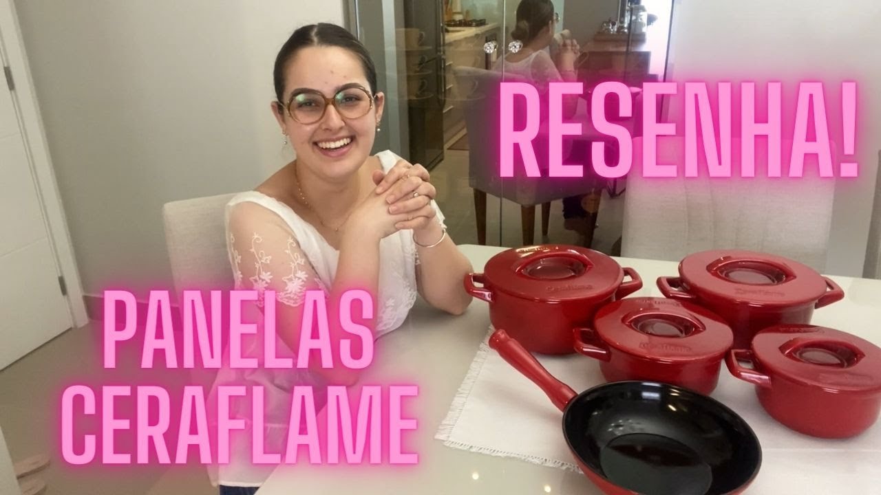RESENHA: PANELAS DE CERÂMICA CERAFLAME! MINHA OPINIÃO APÓS 9 MESES DE USO. | ROTINA DE DONA DE CASA.