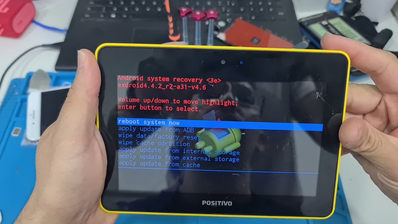Hard Reset (Formatação de Fábrica) - Tablet Positivo - YPY AB7F