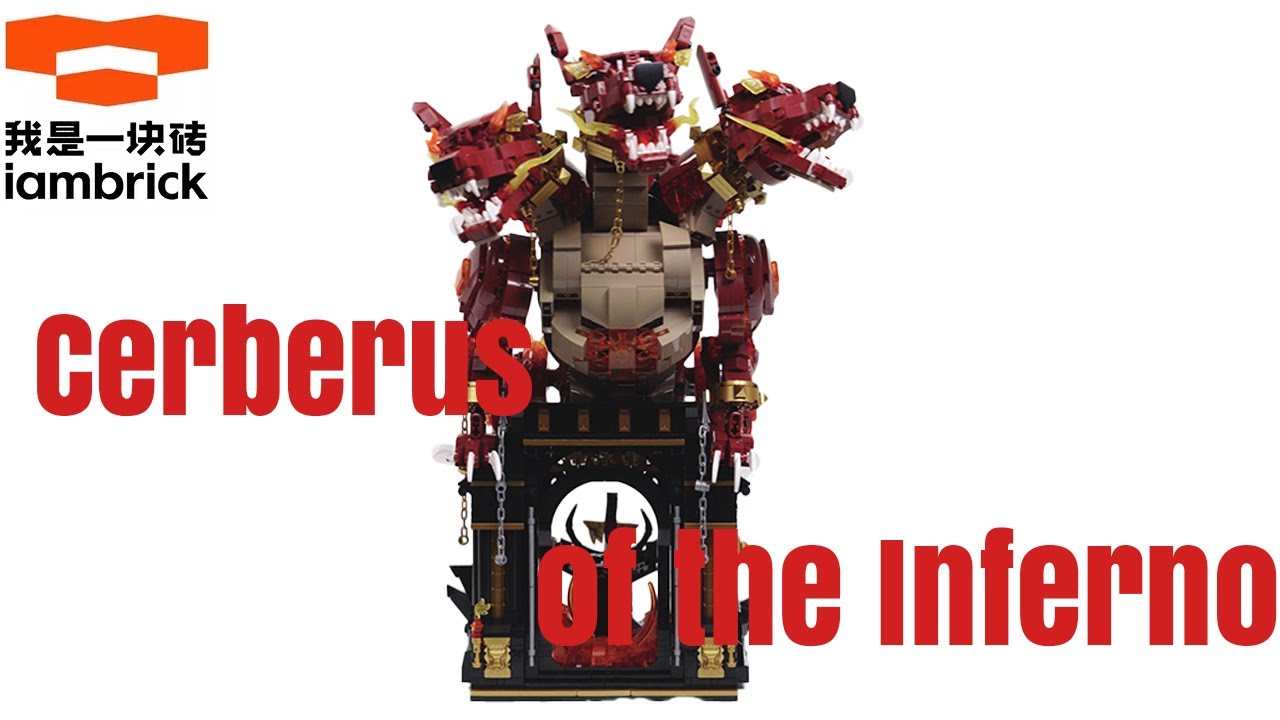 Cerberus of the Inferno brick set IAMBRICK 30303  🌟9/10🌟[EP10]