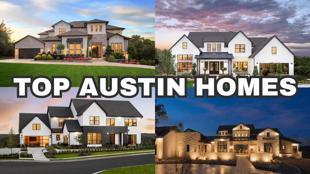 Top 5 New Construction Model Homes in Austin, TX for 2025!