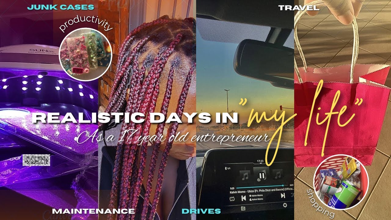 Realistic Days in My Life 💅🏽 | Teen Entrepreneur, Maintenance & Mini Glow-Up