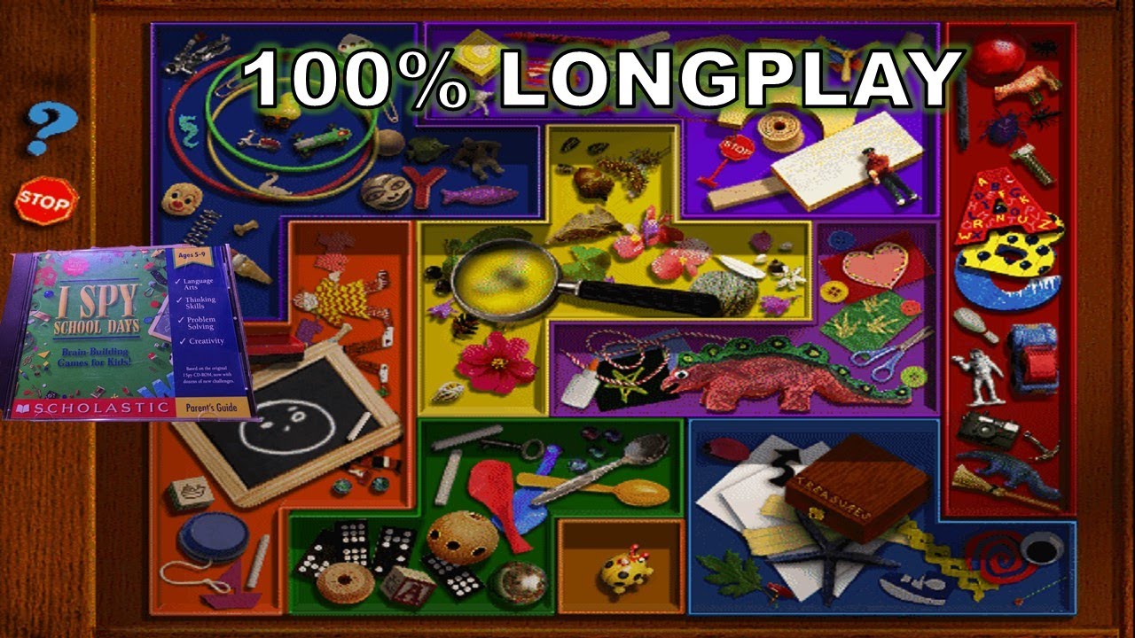 I SPY School Days CD-ROM 100% Full Longplay