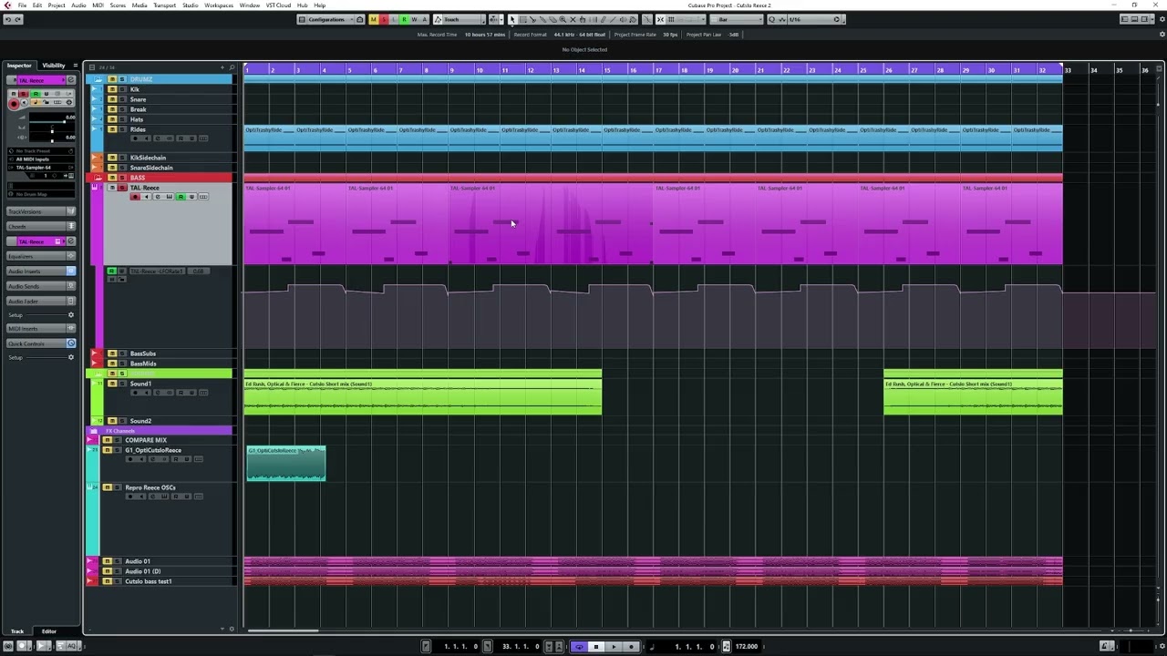 Making Cutslo Reese Bass (Optical from Virus Recordings)