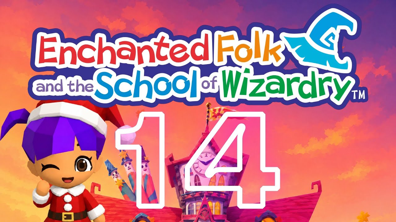 Enchanted Folk and the school of Wizardry #14 ❄️ 🪄 Es schneit 