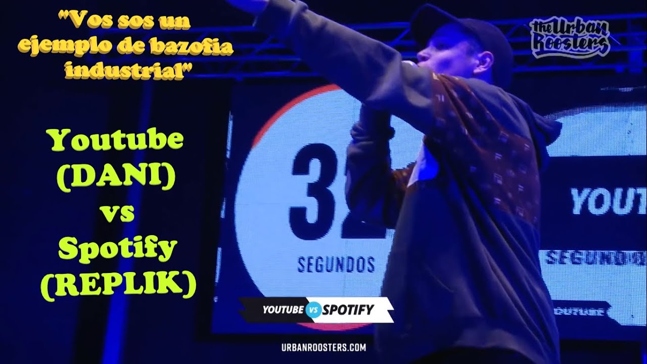YOUTUBE vs SPOTIFY de DANI vs REPLIK | 4x4 | - FMS ARG 2018 | Subtitulado