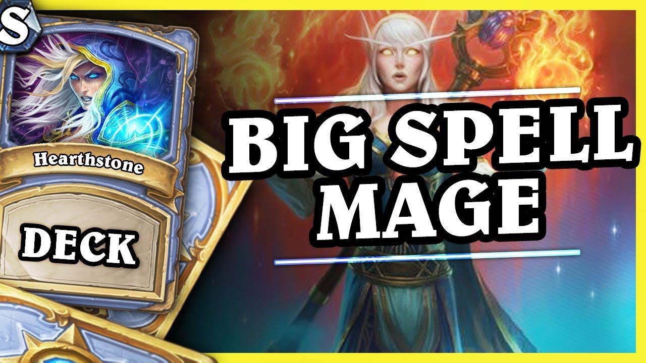 BIG SPELL MAGE - Hearthstone Deck Std (K&C)