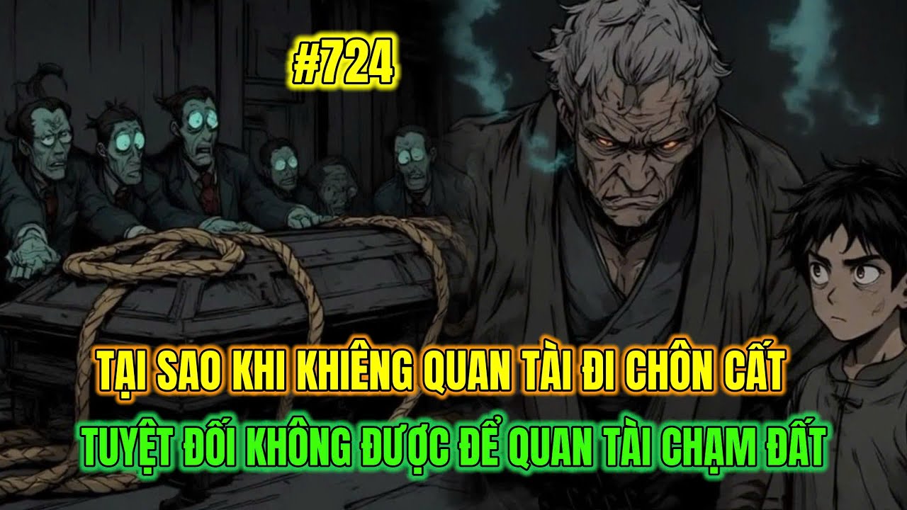 TẠI SAO KHI KHIÊNG QUAN TÀI ĐI CHÔN CẤT - TUYỆT ĐỐI KHÔNG ĐƯỢC ĐỂ QUAN TÀI CHẠM ĐẤT