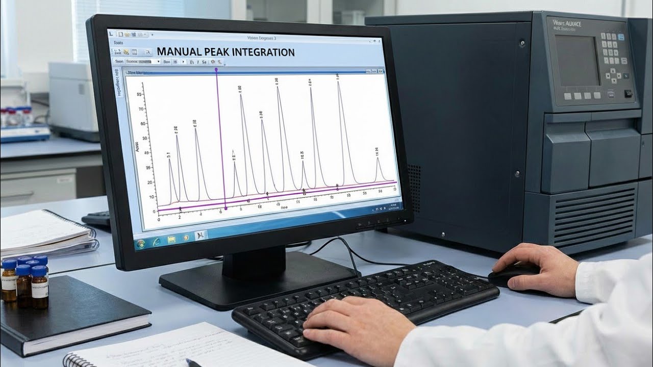 Manual Peak Integrations using Empower 3 software Water Alliance HPLC System