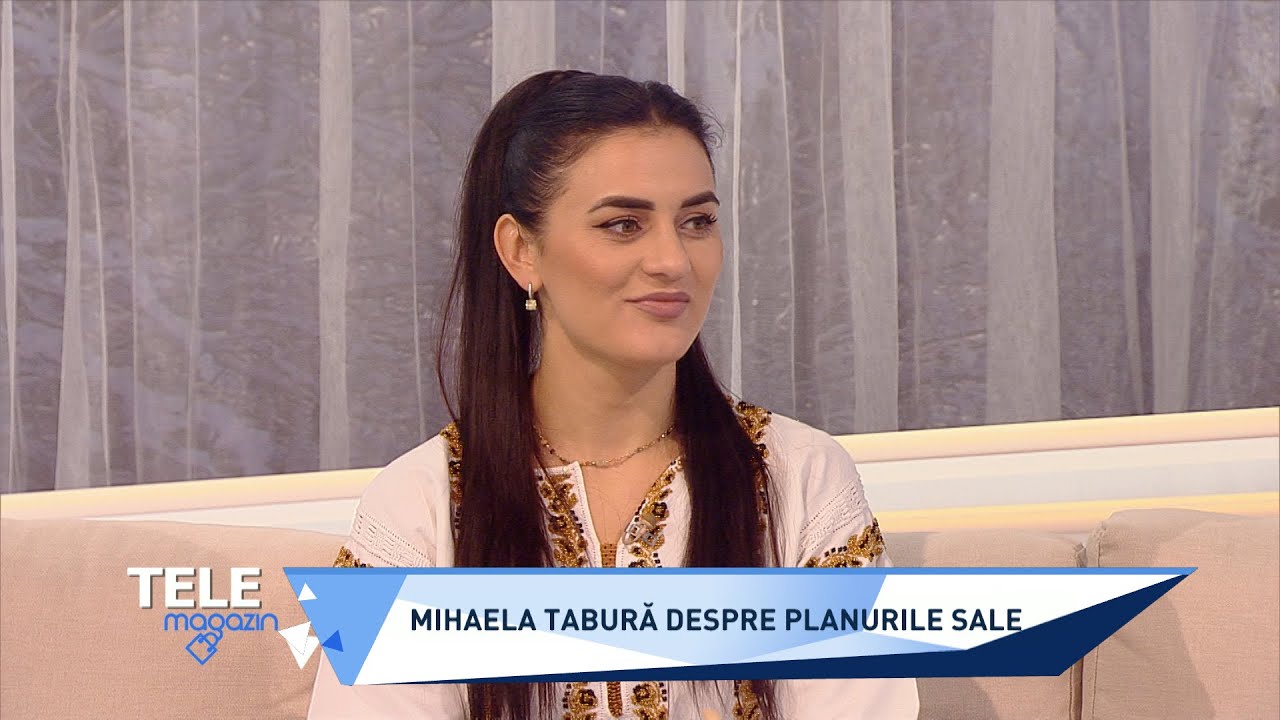 Mihaela Tabură cu fiul Mihăiţă, la TELEMAGAZIN
