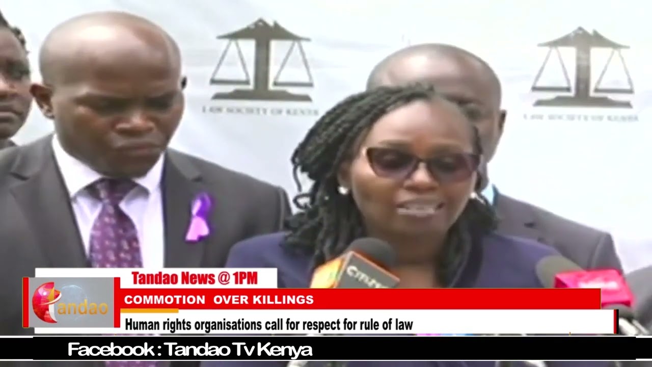 LSK AND UN CALLS FOR RESTRAINT IN KENYA AMID ANTI FINANCE BILL PROTESTS