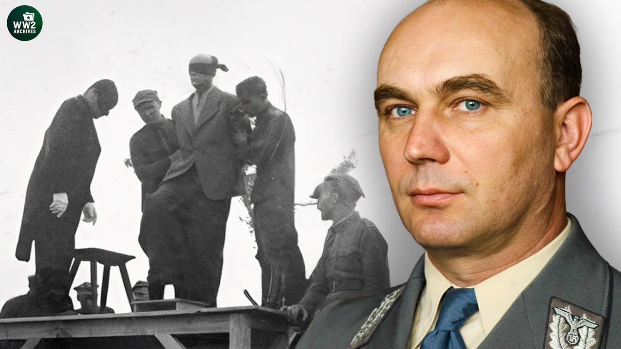 Publiczne powieszenie Arthura Greisera: Gauleiter odpowiedzialny za 450 000 zgon&oacute;w w Kraju Warty