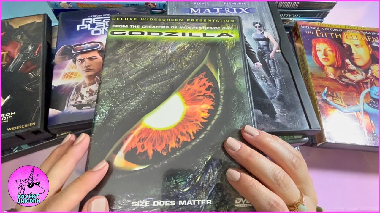 ASMR My Scifi Movie DVD Collection | Covert Unicorn