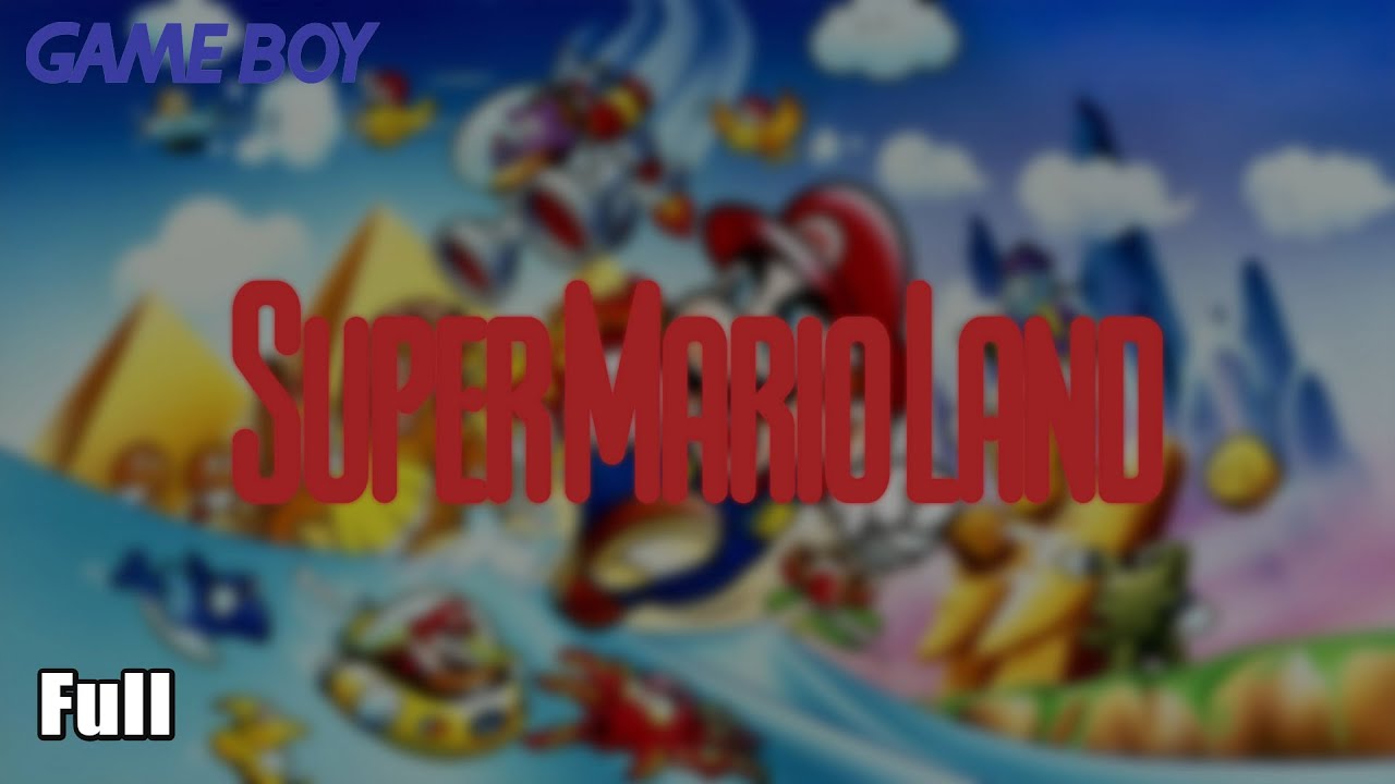 Let's Play Super Mario Land | Full | Nintendo Game Boy - NR