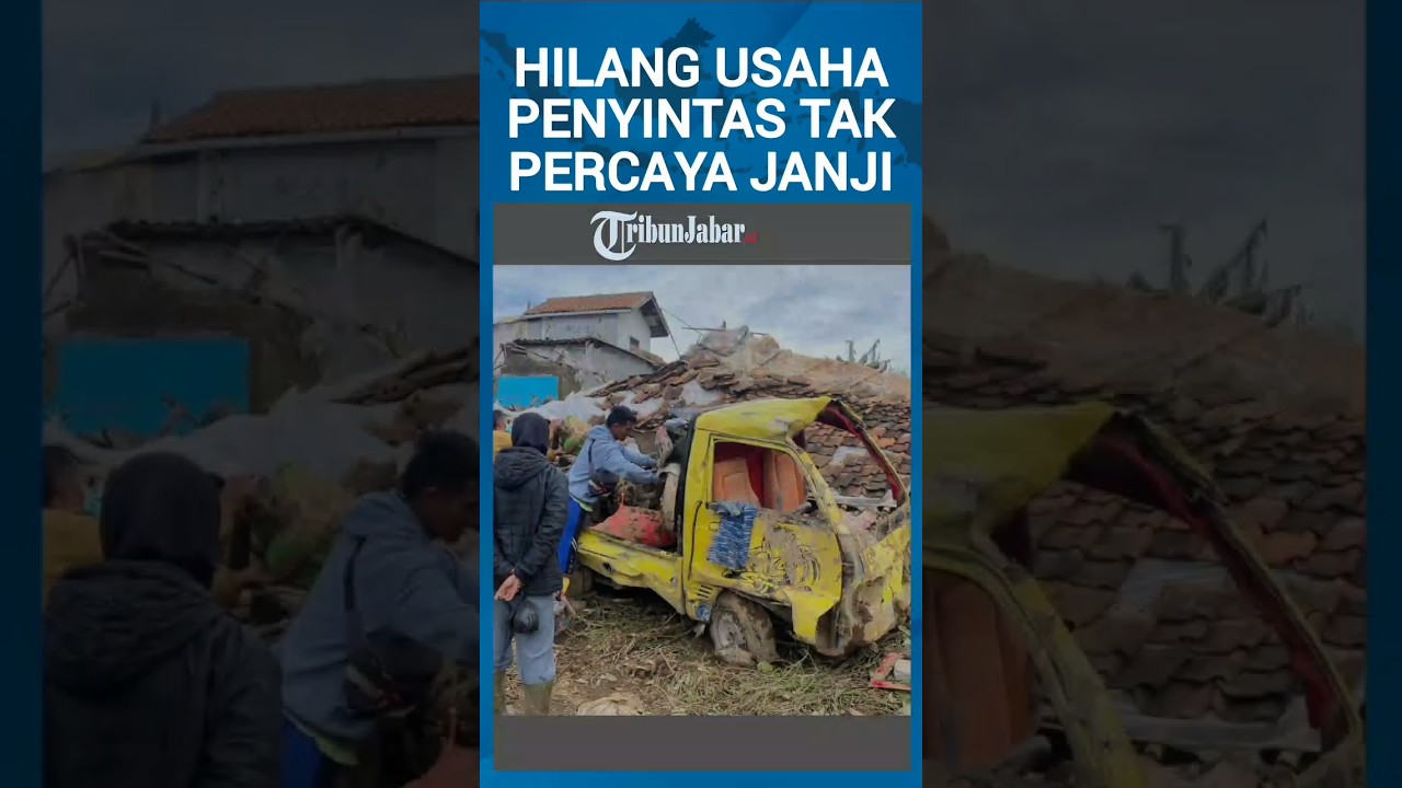 Kesaksian Ahmad Pasca 4 Mobil Usaha Terkubur Longsor Cisarua, Kini Menganggur & Mengungsi di Mertua