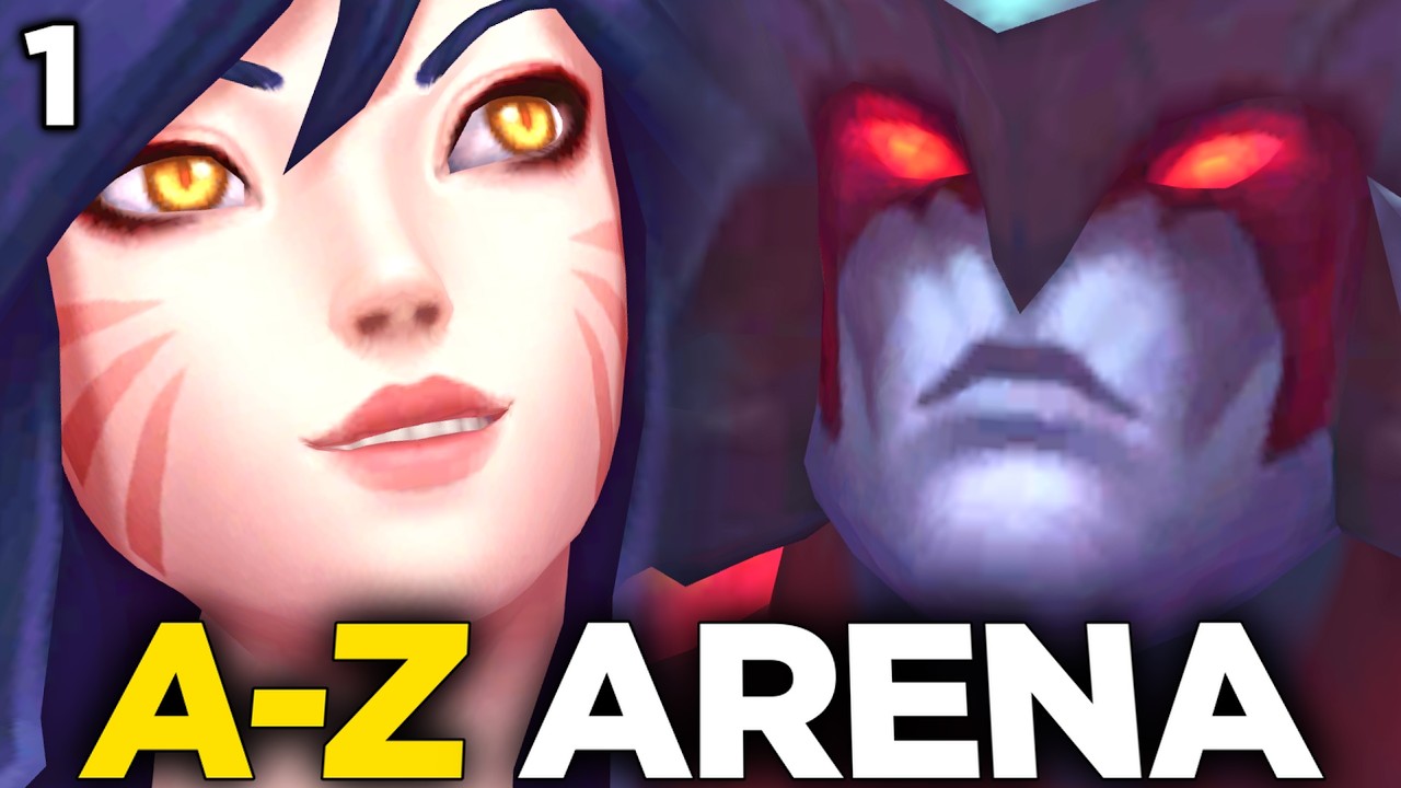 Podjąłem się wyzwania A-Z NA ARENIE w League of Legends