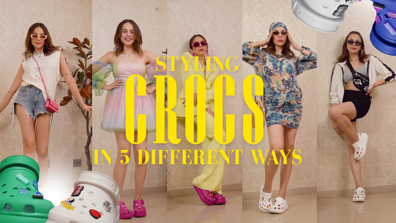 Styling my CROCS in 5 Unique & Trendy ways!
