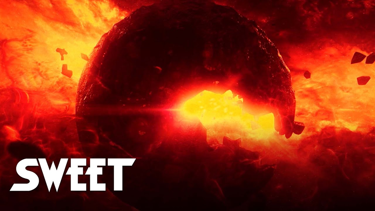 Sweet - Burning Like A Falling Star (oficjalny teledysk)