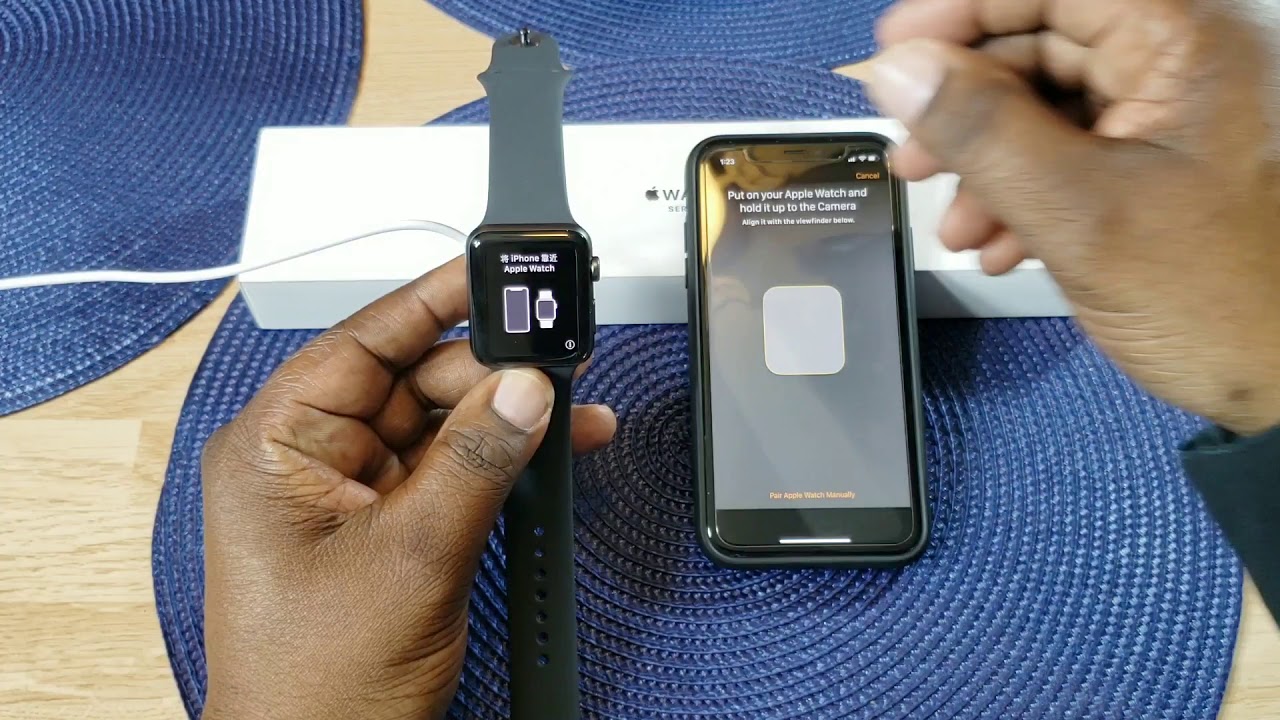Распаковка и настройка Apple Watch Series 3