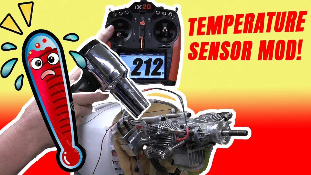 Spektrum Telemetry Temperature Sensor Mod! (SPMA9571)
