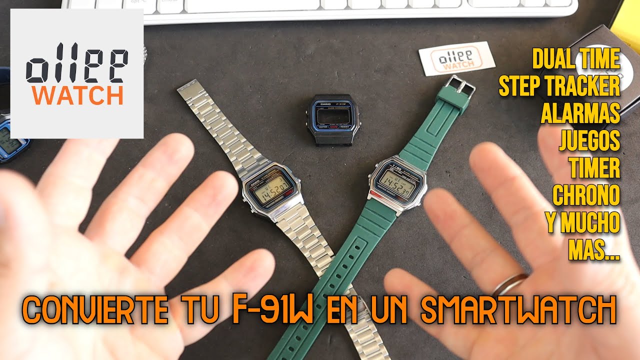 Mod Casio F-91W: Instalación completa del módulo Ollee Watch!