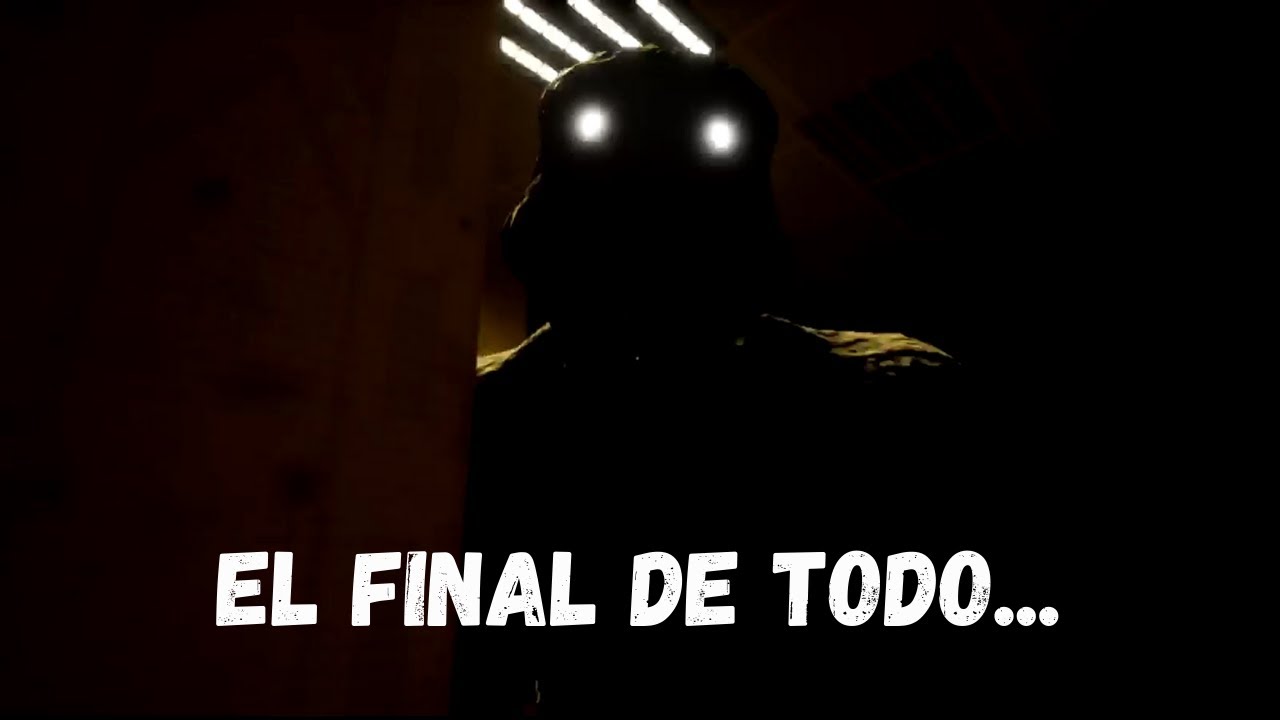 Estás a un solo paso de salir del último nivel, suerte :) (Escape the Backrooms, parte Final)