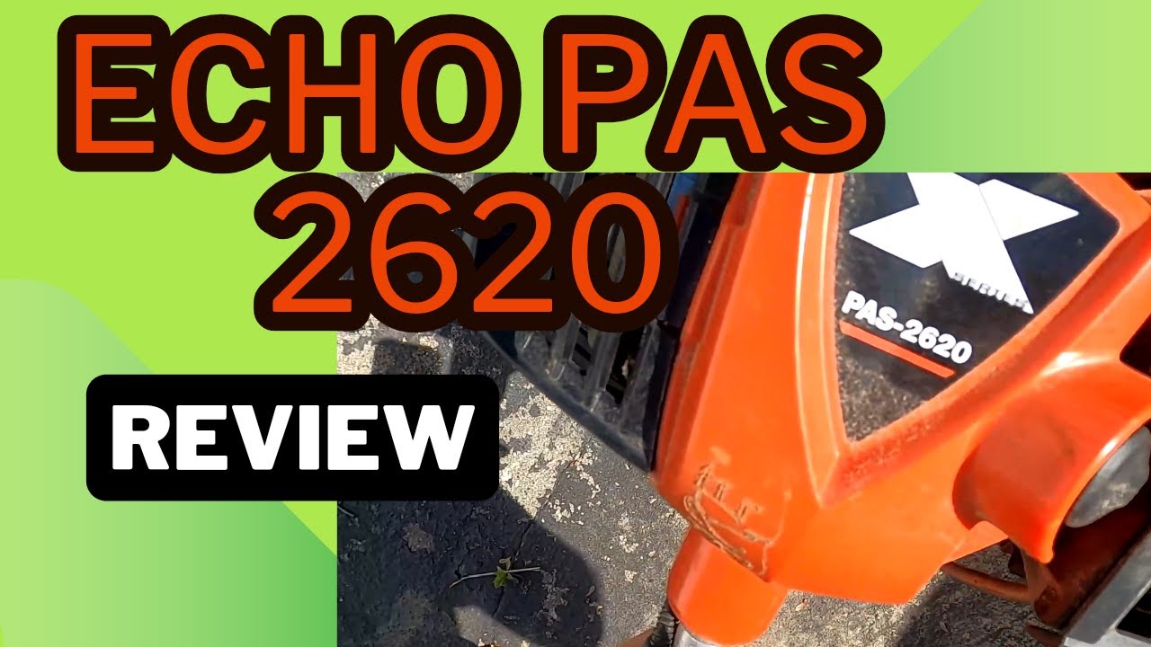 ECHO PAS 2620 REVEIW