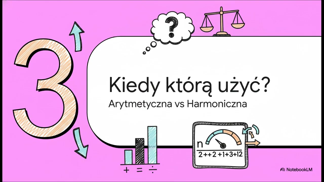 Co to jest średnia harmoniczna i kiedy ją stosować