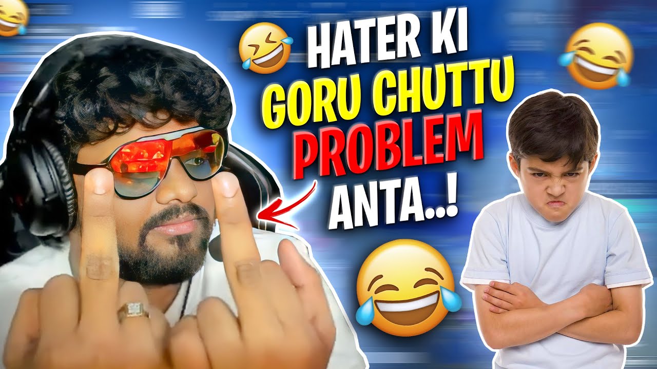 I Gave Solution To Hater's Goru Chutu Disease Problem | BGMI Funny Highlights | Sahara YT
