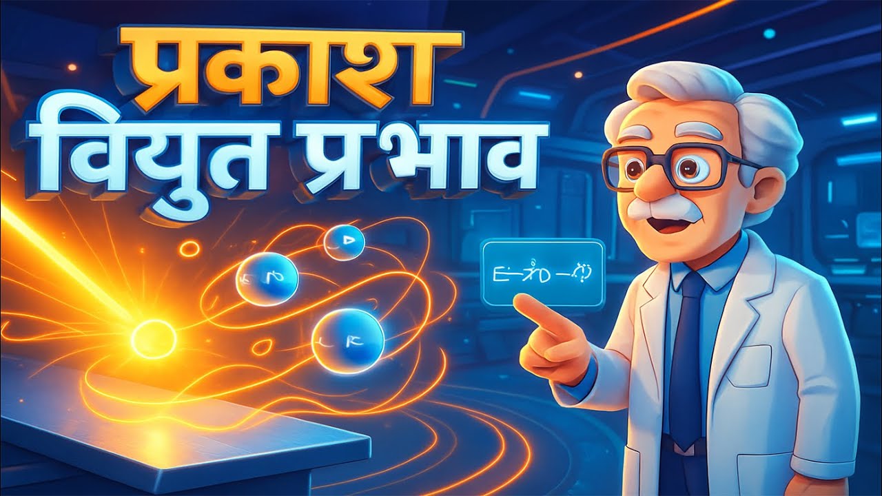 प्रकाश विद्युत प्रभाव | Photoelectric Effect | भौतिकी का सबसे रोचक प्रयोग | Physics Animation