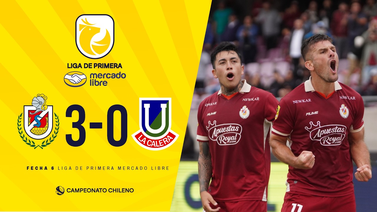 #LigadePrimeraMercadoLibre | Deportes La Serena 3 - 0 Uni&oacute;n La Calera | #Fecha6