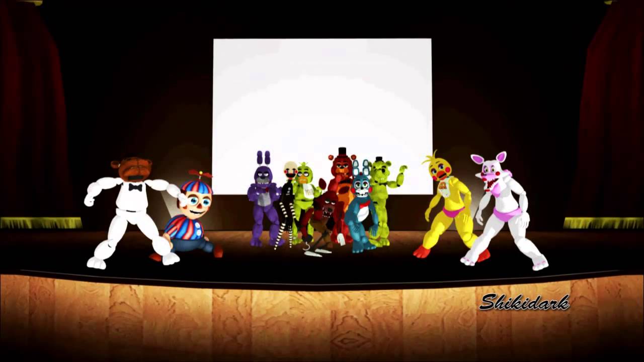 [MMD French] FNAF 1&2 : ♪♫Help Me♫♪